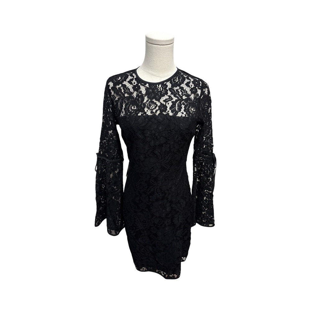 Express Elegant Black Lace Dress - size 4